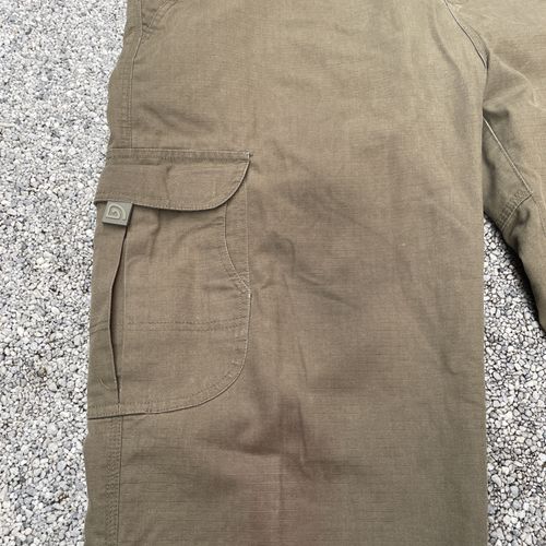 Men’s XL Trakker Fleece Lined Trousers Bottoms Carp Fishing Khaki Green Bottoms — image 3