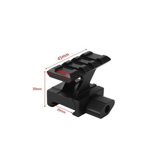 Tactical 20mm Dovetail Rail 20MM Picatinny Rail Base Riser Scope Adapter — image 6