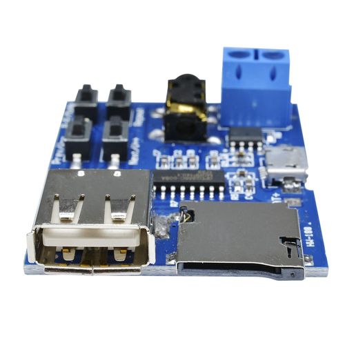 TF Card U Disk MP3 Format Decoder Board Aamplifier Decoding Audio Player Module — image 9