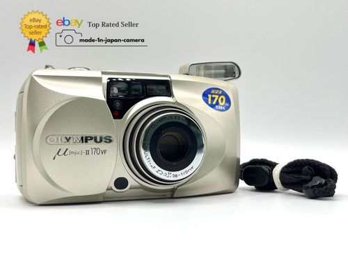 *Near MINT+* Olympus stylus μ mju II 170 VF Point & Shoot Film Camera From... — image 1