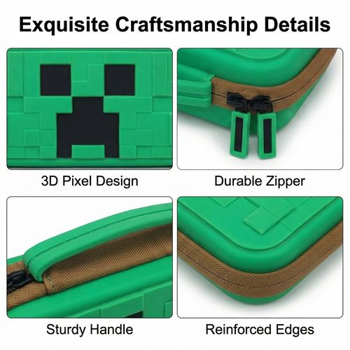 Hard Protective Protect Carry Storage Game Case For Nintendo Switch Minecraft — image 7