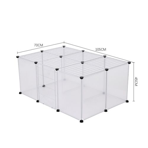 18Panel Pet Dog Pen Foldable Cat Puppy Playpen Indoor Outdoor Enclosure Run Cage — image 12
