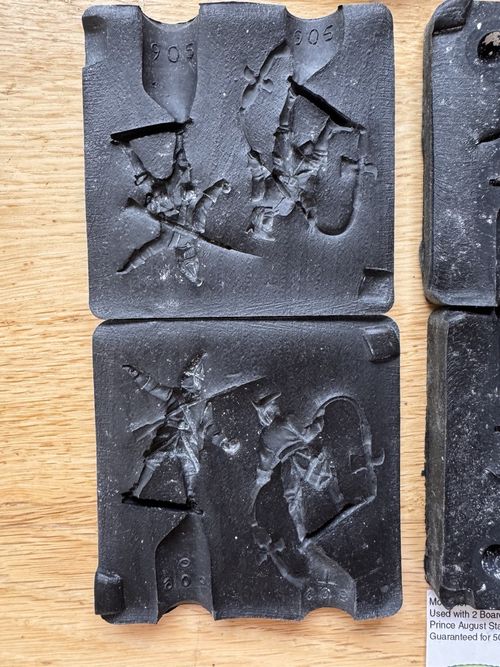 Prince August Casting Moulds with Ingots for Model Making and Model Building — image 2