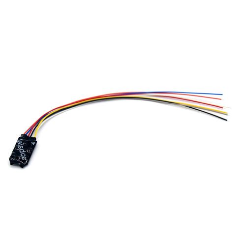 Laisdcc 860012 mini motor + 2 function bare wire DCC decoder — image 1