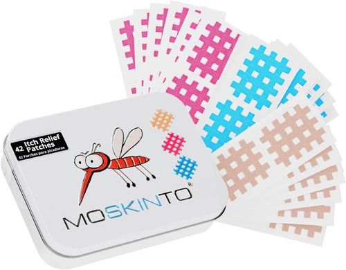 Moskinto Patch, Instant Itch Relief from Mosquito Bites, Ticks, sandflies