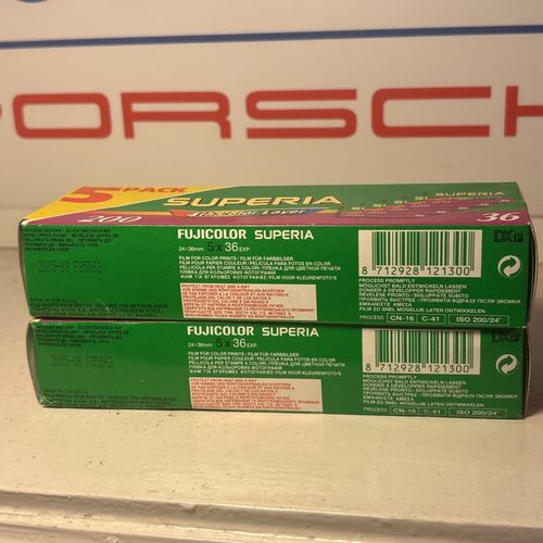 Rare Sealed 2x 5-Pack Fujifilm Superia 200 35mm Film 36 Exp Expired 2005 C41 Lot — image 5