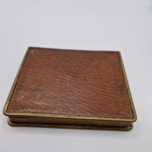 Vintage Cigarette Case - Burneys Perfection - Tan Leather  — image 3