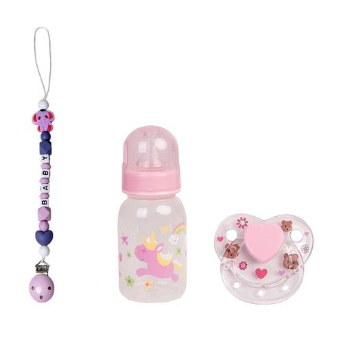 Dummy Magnetic Pacifier & Bottle set for Reborn Baby Doll Toy Accessories DIY