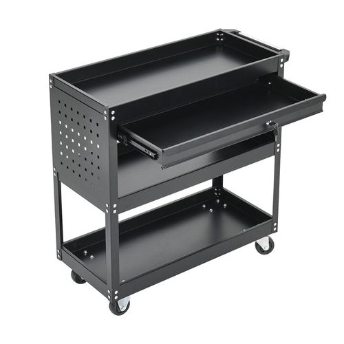 Roller Tool Cabinet Storage Chest Box Roll Cab Garage Storage Tool Trolley Cart — image 3