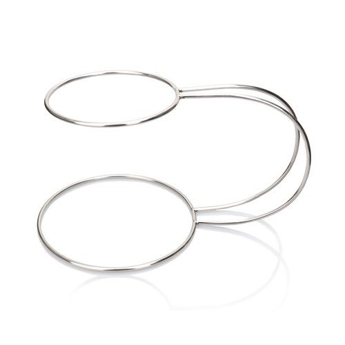 QUALITY HAND MADE 'C' SHAPED 2 TIER WEDDING CAKE STAND WEDDING SUPPLIES