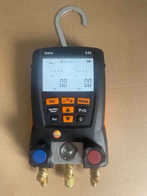 Testo 549 Digital Manifold System Gauge for HVAC （0560 0550）05600550