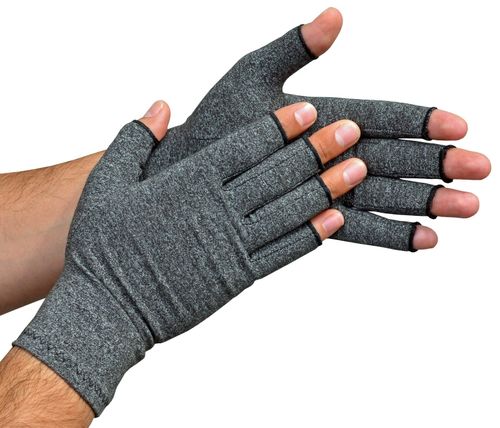 Gloves Arthritis Compression Fingerless Pain Relief Arthritic Hands Rheumatoid — image 1