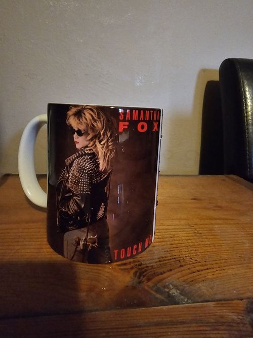 Samantha Sam Fox Touch me  Mug  New  And Dishwasher Proof  — image 2