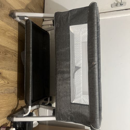 Baby Bedside Crib Sleeper Bassinet Safe Co-Sleeping Storage Bag Easy install UK — image 4