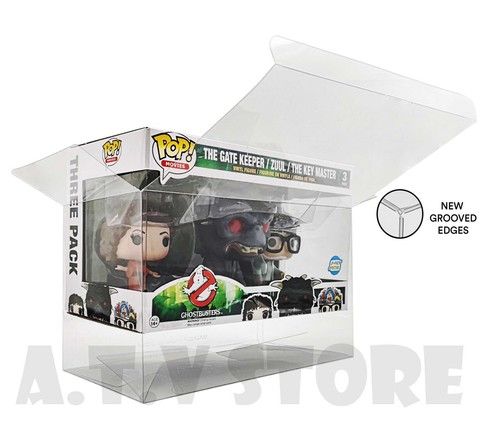 ATV  Protector / Case for 3 Pack Ghostbuster Gatekeeper Zuul & The Key Master