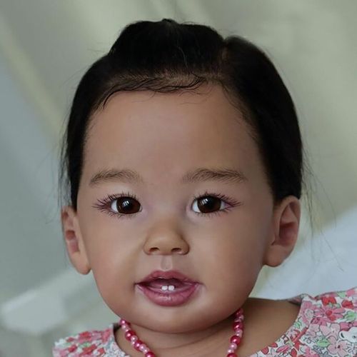 28Inch Unfinished Fresh Color Reborn Doll Kit Teegan Lifelike Real Touch — image 6