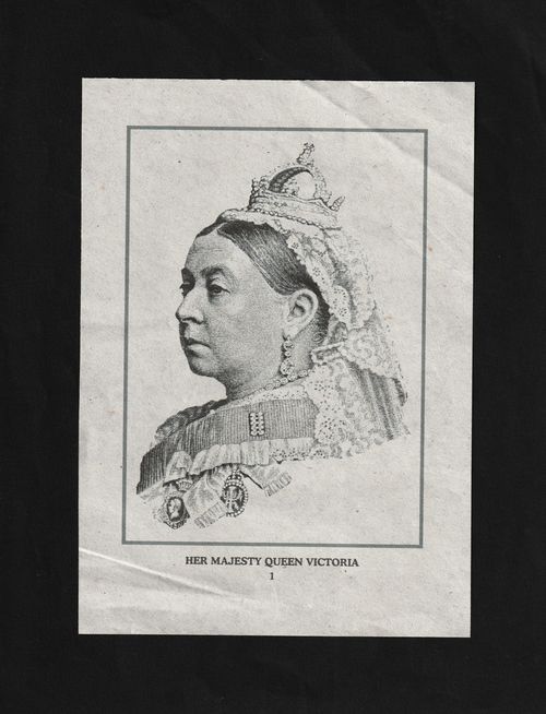 Set of 20 portraits of H.M Queen Victoria, Queen of Great Britain REPRODUCTION — image 1