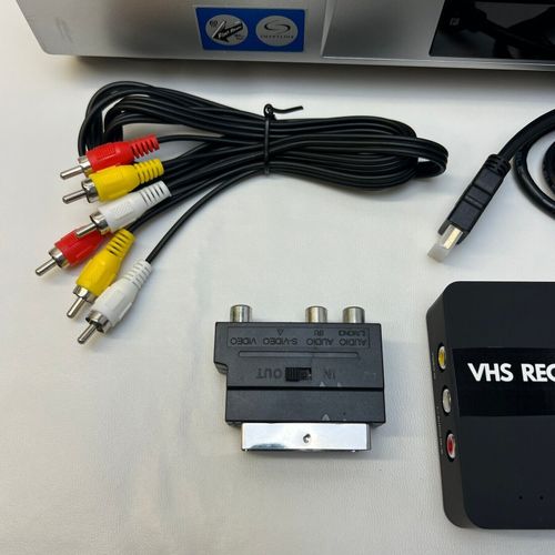 VHS Video Player Recorder Kit One Button Copy VHS to Digital MP4 FAST Quality — image 4