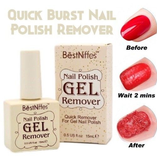 BestNiffes NAIL POLISH REMOVER GEL Soak-Off Quick Bust Nail Gel Vanish Remover
