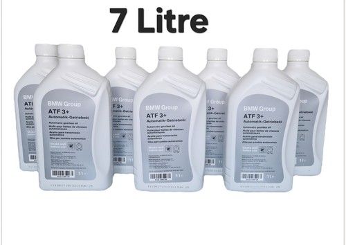 x7 Genuine BMW Automatic Transmission Fluid Oil ATF 3+ 7 Litre | 83 22 5 A12 A00