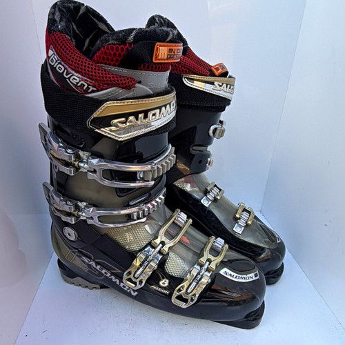 Salomon X Wave 8 Mission Men’s Ski Boots 29/29.5 338mm Medium Flex Black/Red
