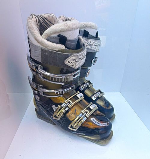 Salomon women’s idol 8 CS Ski Boots 26/26.5 97mm Stiff Flex Custom Shell