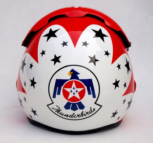 USAF Thunderbirds beautiful full size replica flight helmet and oxygen mask — image 5