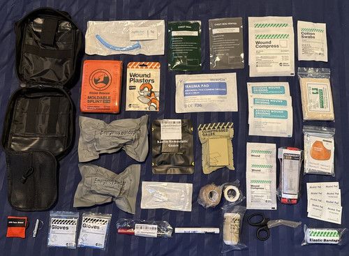 IFAK first aid kit trauma medical emergency bleed complete UK seller