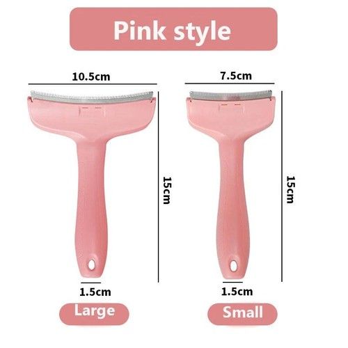 V-Tooth Deshedding Comb For Pets, Pet Hair Removal Tool,  Pet Grooming Brush
