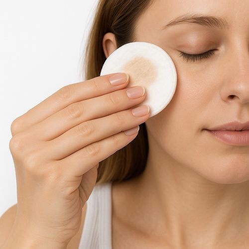 Round Cotton Pads 500 Pack (5x100) – 100% Cotton Makeup Remover & Skincare — image 2