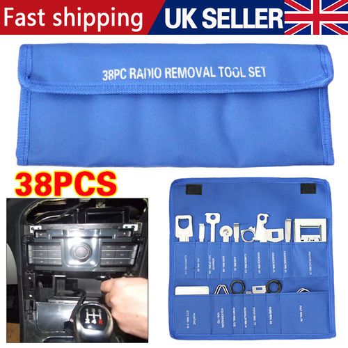 38Pcs Car Radio Stereo Audio Head Unit Key Removal Tool Set Release Keys Kit — image 11