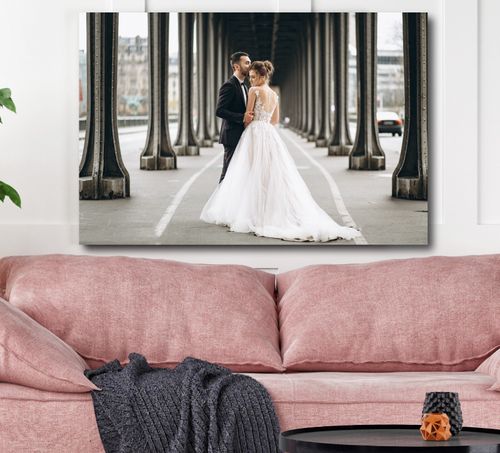 Personalised Canvas Photo Canvas Prints A0 A1 A2 A3 A4 Box Framed Ready to Hang — image 2