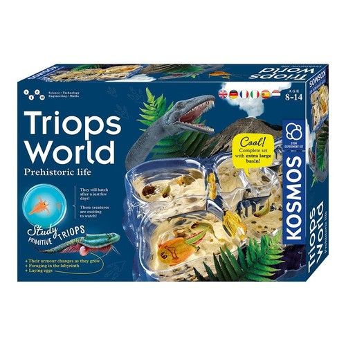 KOSMOS 617547 Triops World, Life from Prehistoric Times. Explore prehistoric cru