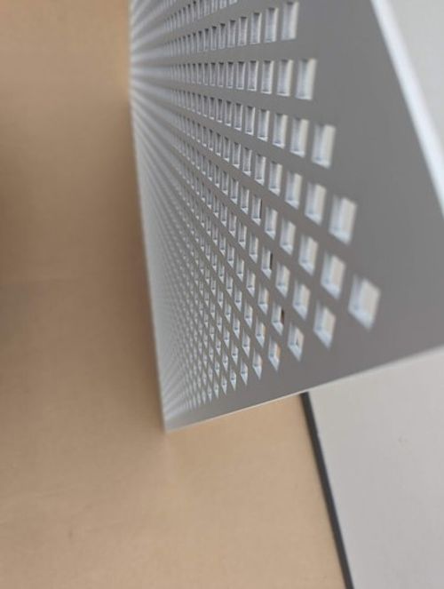 White Primed MDF Screening Panel 3mm Radiator Cover Grille Sheet Various Sizes