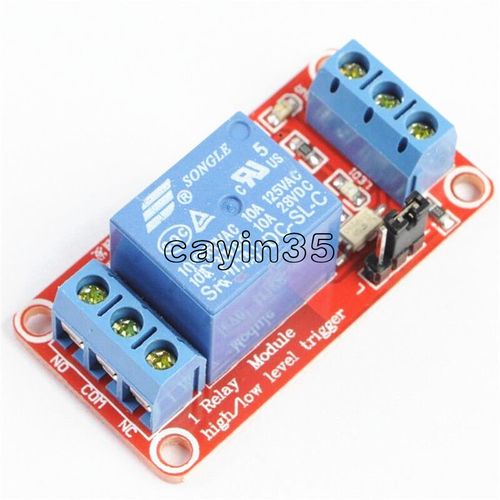 12V 1 Channel Relay Module With Optocoupler Isolation High and Low Level Trigger — image 2