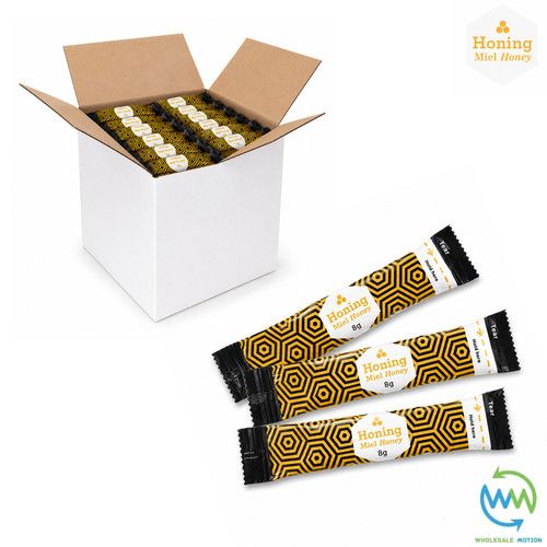 HONEY STICKS 8g Grams Portion SINGLE STICK Individual SWEET TASTE NEW UK