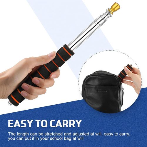 3m Telescopic Flag Pole Stainless Steel Handheld Portable Extendable Retractable — image 4