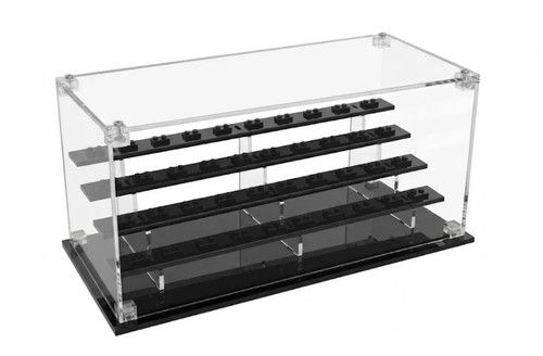 Lego compatible mini figure display storage case 50 mini figure capacity