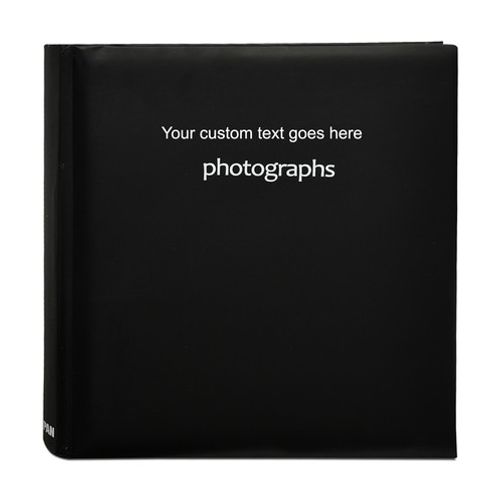 Personalised Text Memo Slip In Case Photo Album Holds 200 6x4"/10x15cm Photos