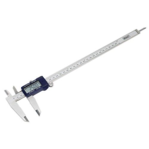 Sealey Digital Vernier Calliper 0-300mm/0-12" Vernier Callipers Digital Vernier
