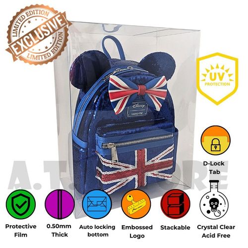 ATV Protectors Cases Display Cases UV 0.50mm For Loungefly Bags (Standard) — image 1