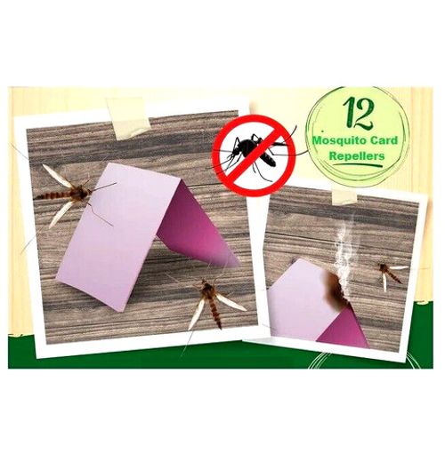 Mosquito Repellent Paper Cards Insect Killer Insecticide Holiday Travel Bug Fly