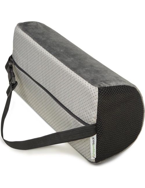 D Shape Half Moon Pillow Memory Foam Bolster Cushion Back Neck Leg Support Pain — image 1