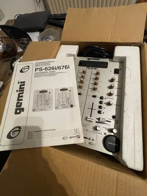 Gemini PS-676i Sampling Mixer.2004 Vintage