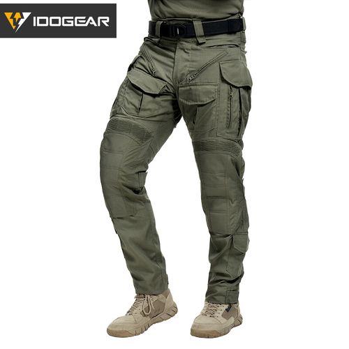 IDOGEAR Tactical G5 Pants Water Resistant Multi-pocket Heavy Duty Trousers Camo — image 1