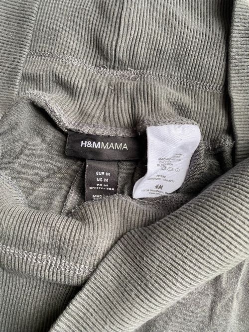 H&M Mama comfy grey soft trousers size M medium, great condition — image 2