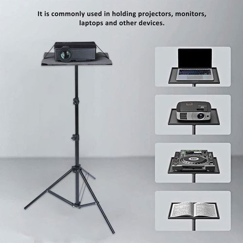 Projector Tripod Stand Foldable Tripod Projector Bracket Adjustable Height UK~ — image 4