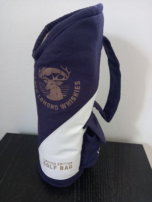 Limited Edition Loch Lomond Whisky 151st Open Golf Bag Bottle Holder  2 FOR 1