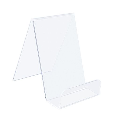 Book, Plate, Phone, Tablet Acrylic Display Stand - Retail Cookbook Holder (DS7+)