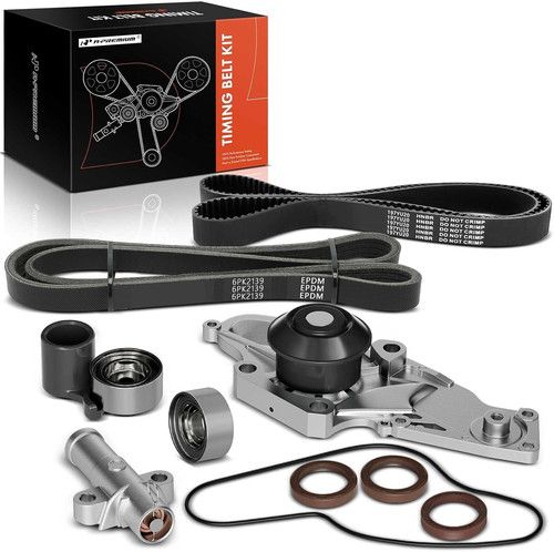 Timing Belt Kit Water Pump 03-18 Honda & Acura Models 3.0L 3.2L 3.5L 3.7L V6